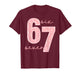 Funny Six Seven 6 7 Meme Gen Alpha Slang Men Women Kids T-Shirt