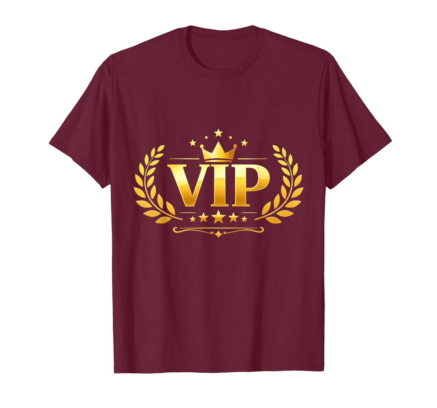 Gold VIP Design Luxury Very Important Person Group Event T-Shirt