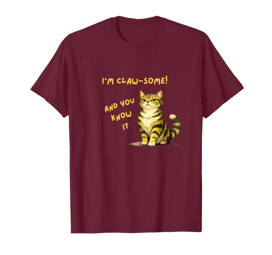 Funny Cat Fashion, Merchandise, Animal Lovers, Pet Owners T-Shirt