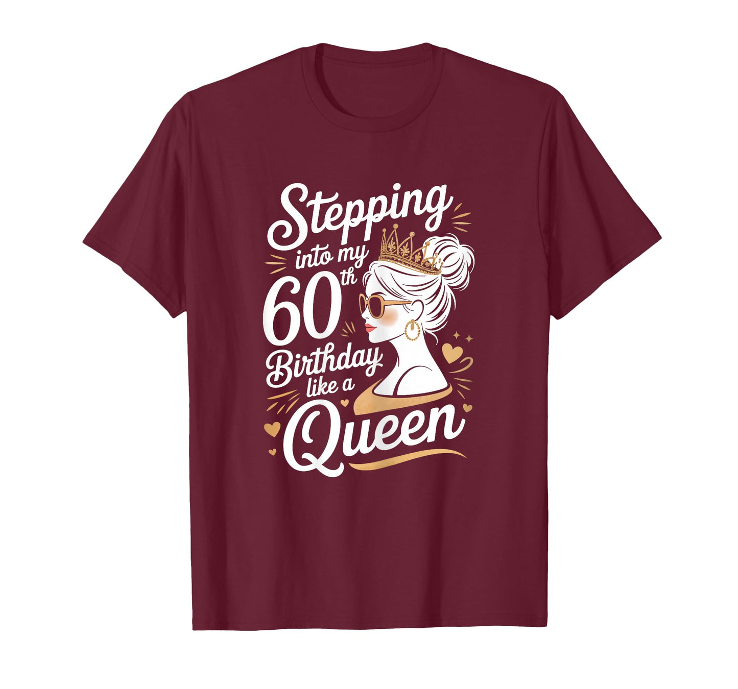 Womens Stepping Into 60th Birthday Celebration 60 Years Old Women T-Shirt
