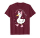 Valentine Silly Goose On The Loose Coquette Bow Girl Women T-Shirt