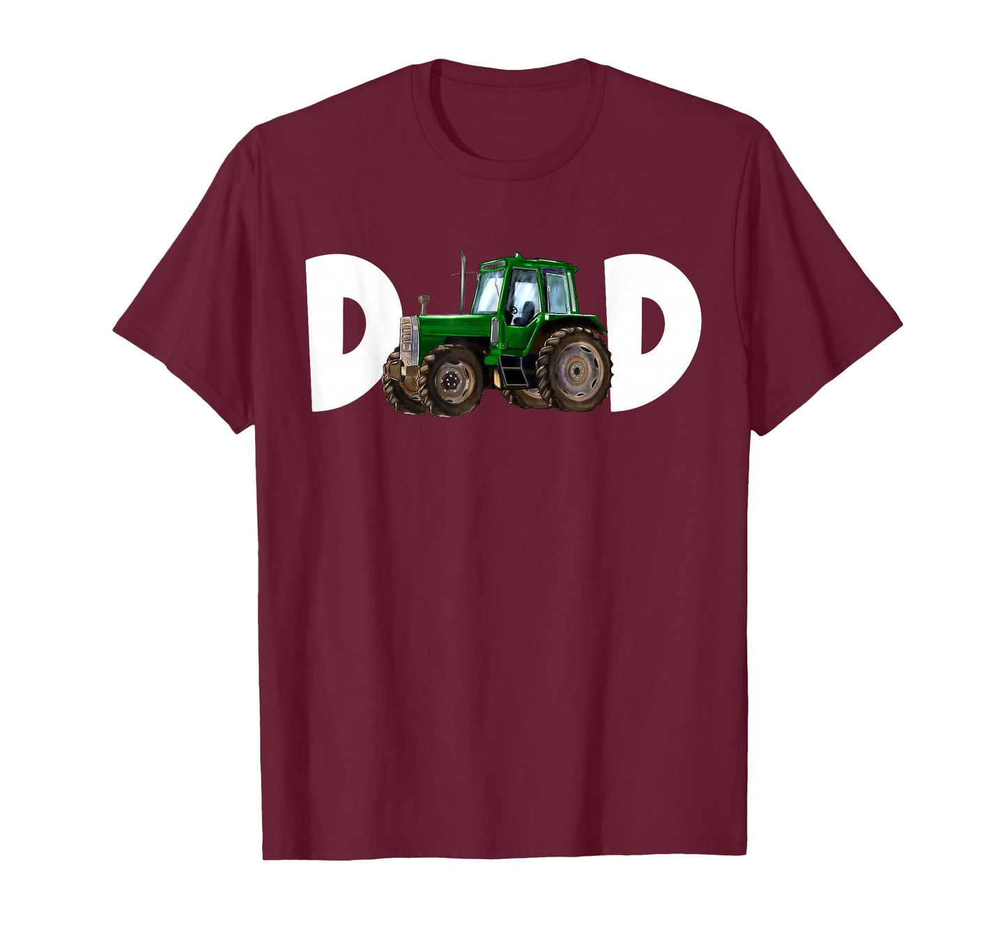 Dad Daddy of The Birthday Boy Kid Tractor Farmer Family T-Shirt