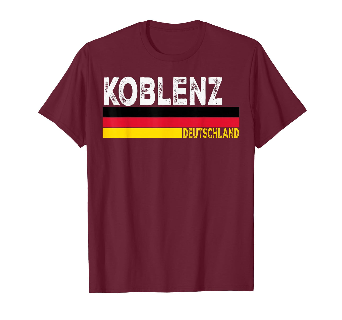 Koblenz Germany Retro Flag Vintage Travel Souvenir Design T-Shirt