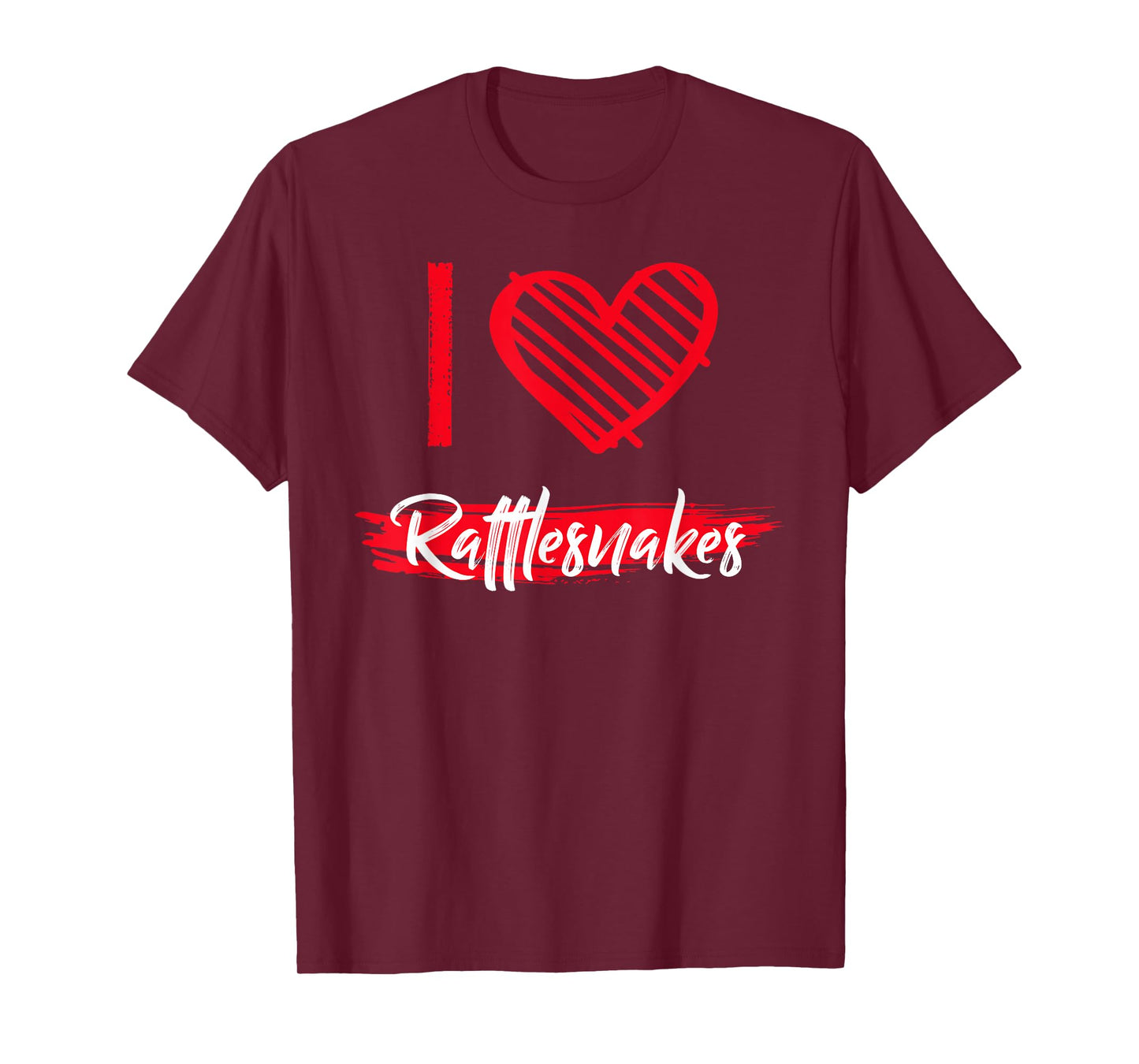 I Love Rattlesnakes T-Shirt I Heart Rattlesnakes T-Shirt