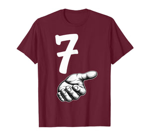 Number 7 Matching Duo 67 Meme Gen Alpha Slang Halloween T-Shirt