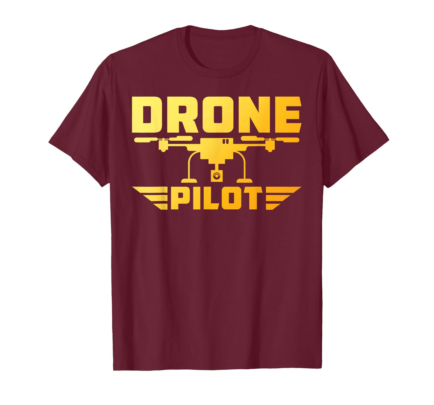 Best Drone Pilot Art for Men Women Drone Enthusiast RC Drone T-Shirt