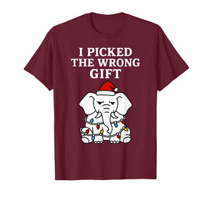 Christmas Men Women Kids Funny White Elephant T-Shirt