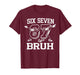 Six Seven 67 Bruh Dabbing Boys Funny Meme Gen Alpha T-Shirt