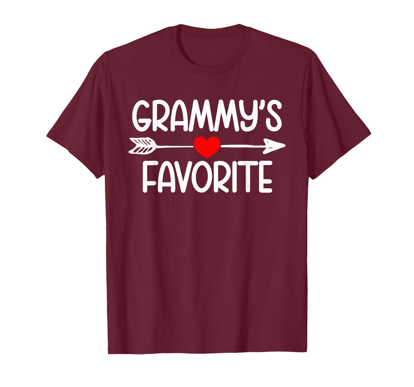 Grammy's Favorite Grandchild Youth Grandson Granddaughter T-Shirt