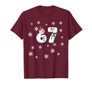 Funny 67 Winter Snowman Middle School 6 7 Funny 67 Meme T-Shirt