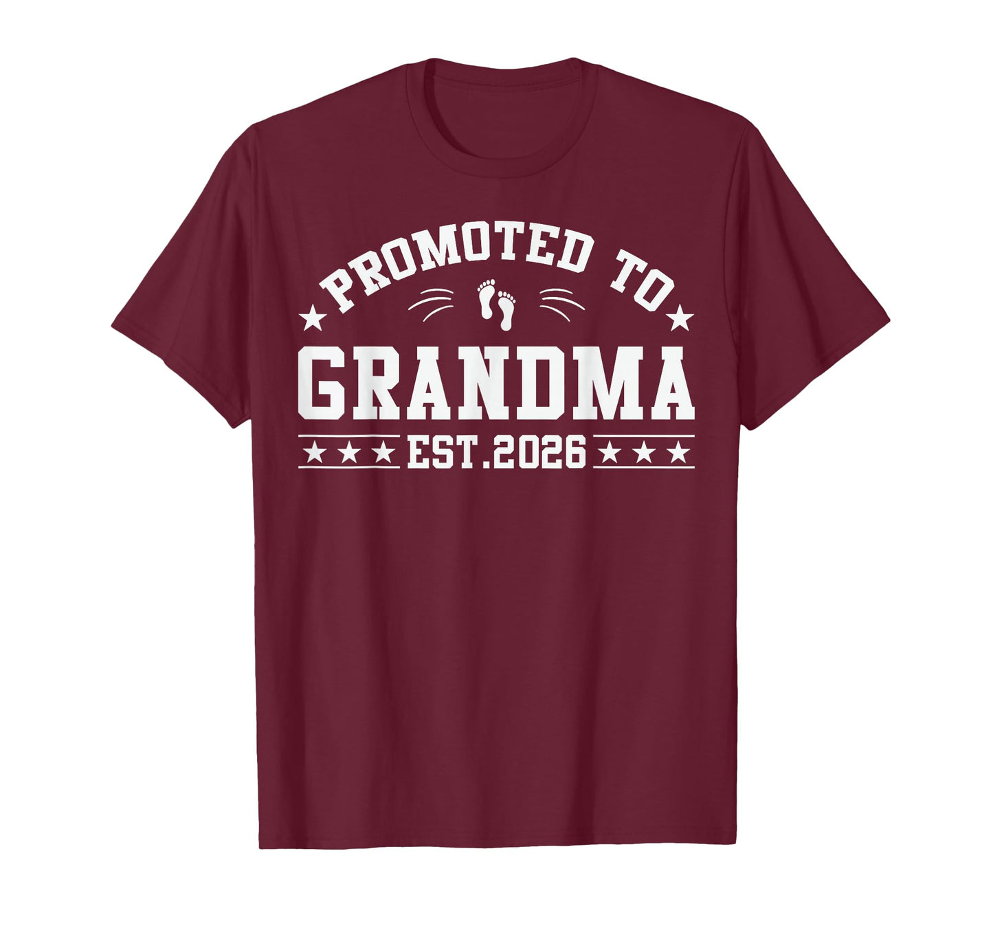 Promoted to Grandma Est. 2026 Grandparents 2026 New Grandma T-Shirt