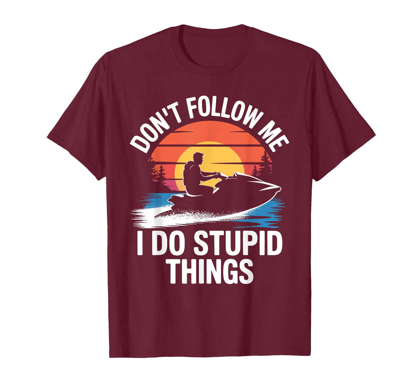 Funny Jet Ski Art for Men Women Jetski Driver Jet Ski Lover T-Shirt
