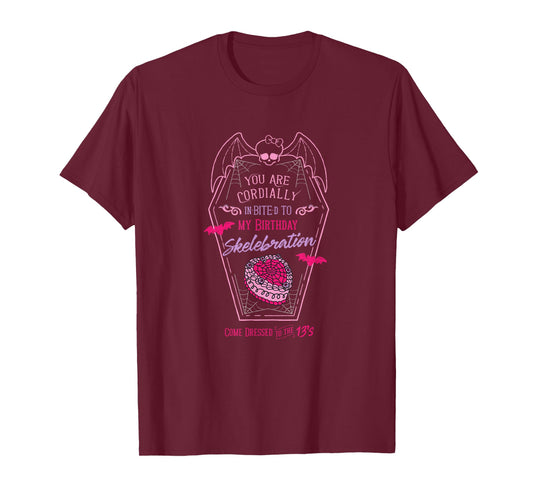 Monster High My Birthday Skelebration T-Shirt