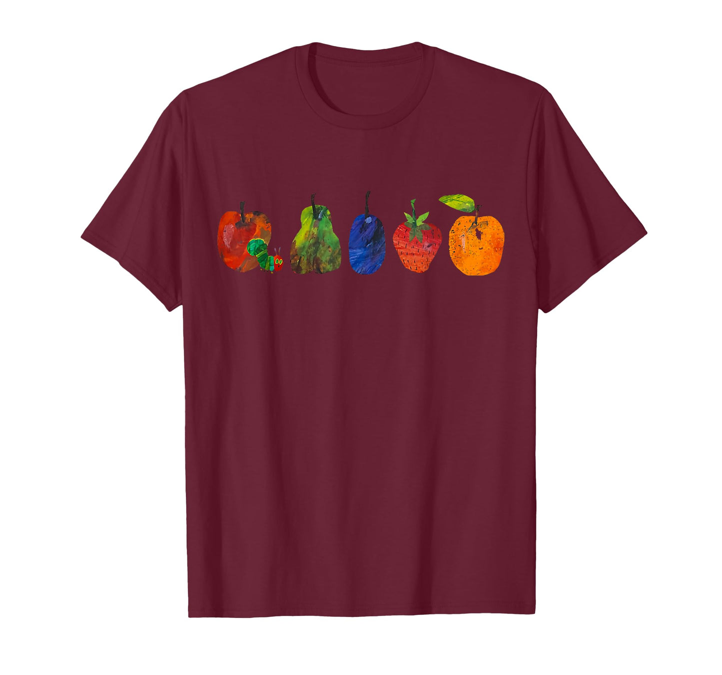 Funny Back to School Cute Hungry Lover Fruits Teacher T-Shirt