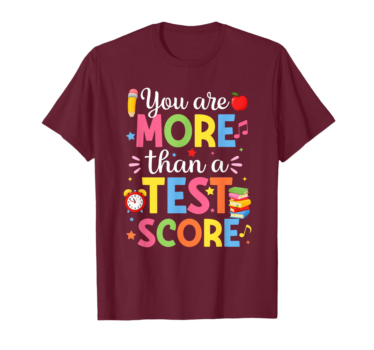 Test Day Teacher Shirt You are More Than a Test Score Women T-Shirt