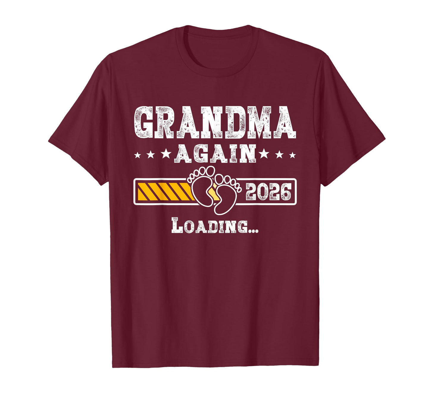Grandma Again 2026 Loading Soon to Be Grandma T-Shirt