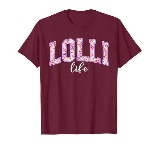Lolli Life Lolli Grandma Lolli Grandmother T-Shirt
