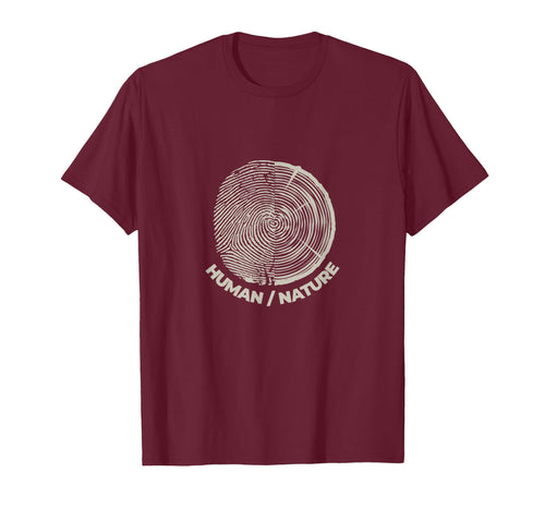 Human Nature Eco Tree Art T-Shirt