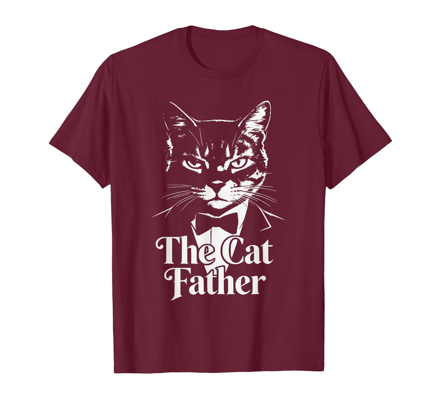 Cat Lover Gifts Funny The CatFather Mens Cat Dad T-Shirt