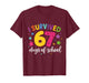 I Survived 67 Days of School Teachers Students Six Seven T-Shirt