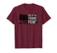 Women Vintage This is The Turning Point Tee USA Flag for T-Shirt