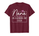 Nana Like A Grandma Only Cooler Heart Mother's Day Nana T-Shirt