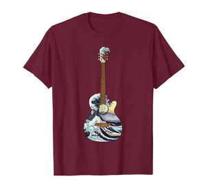 Guitar Musician Art Men Women Kids Beautiful Guitar T-Shirt
