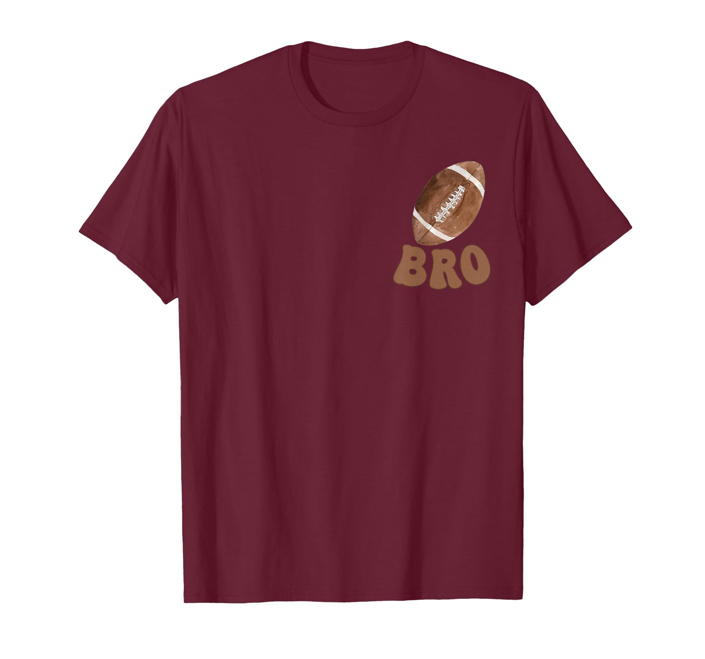 Brother of The 1 Year Old Football First Birthday Boy Family T-Shirt