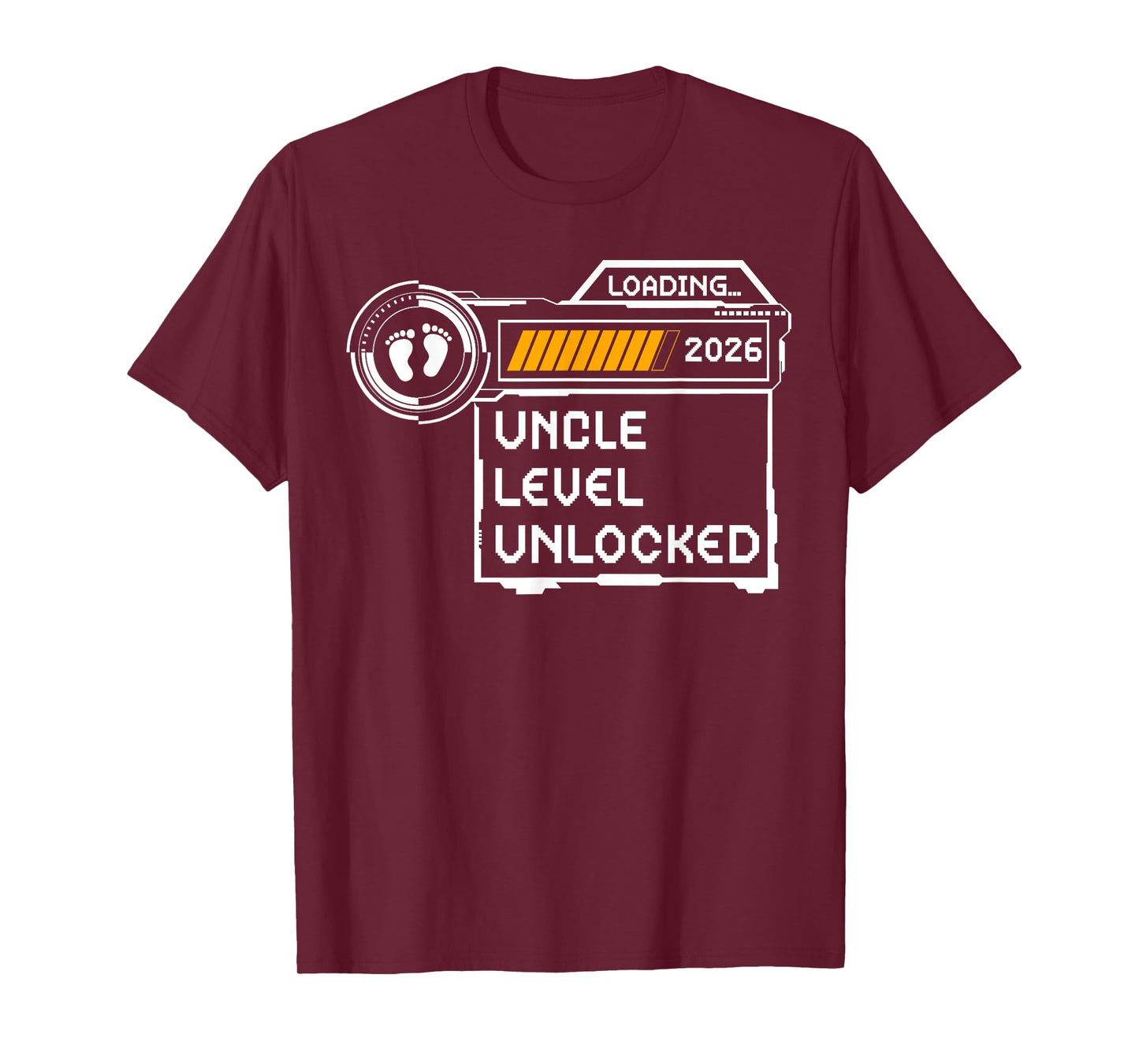 Uncle Level Unlocked Est 2026 First Time Uncle Soon to Be T-Shirt