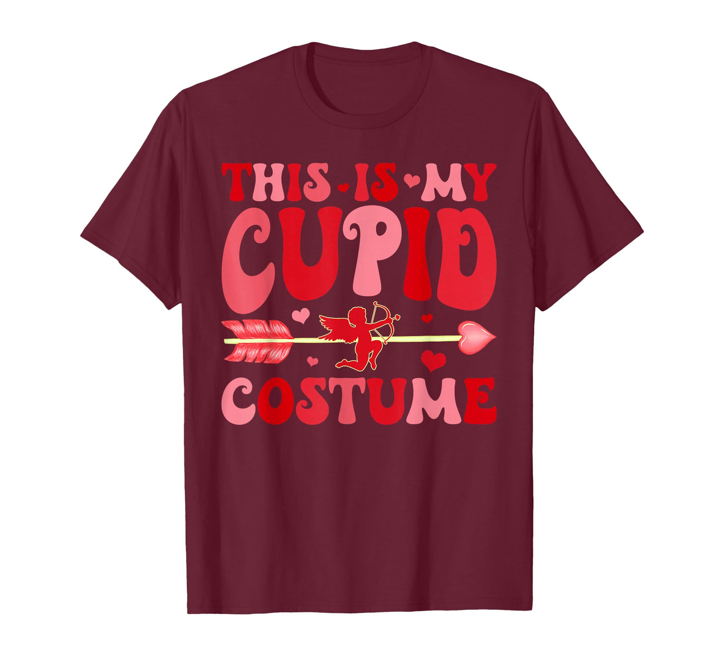 This is My Cupid Costume Happy Valentines Boys Girls T-Shirt