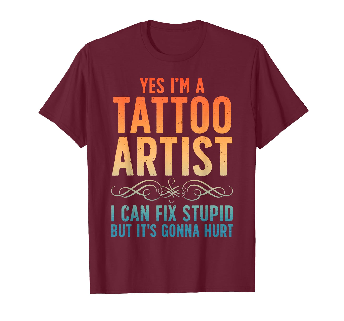 Funny Tattoo Artist Art for Men Women Tattooer Tattoo Artist T-Shirt