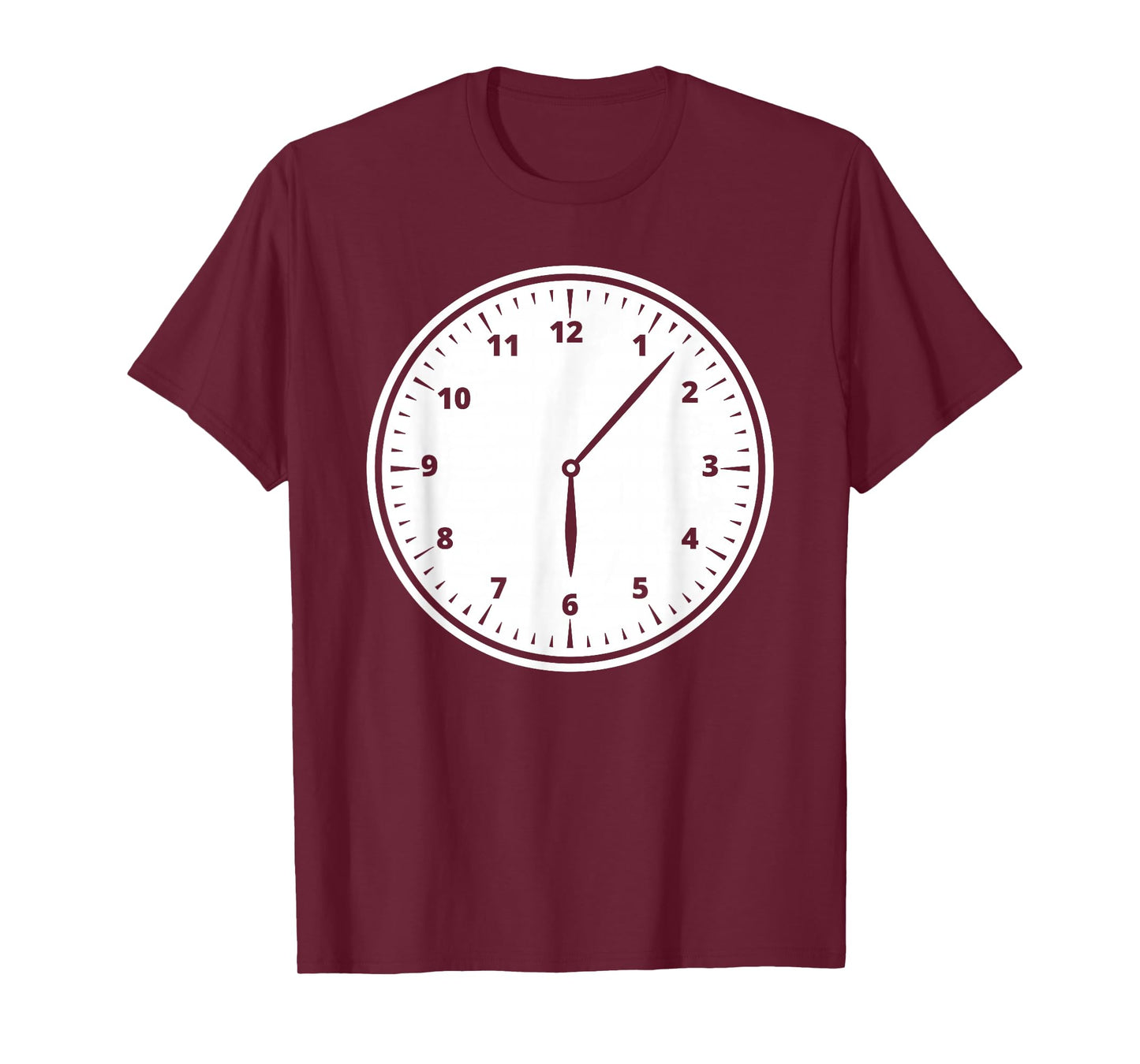 Six Seven Time Analog Clock Meme Funny T-Shirt