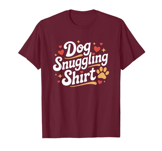Dog Snuggling T-Shirt