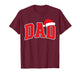 Dad Claus Christmas Matching Family Xmas Pajama Daddy T-Shirt