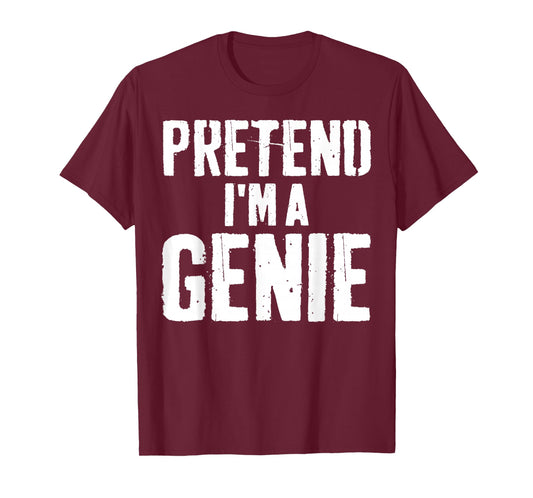 Lazy Easy Halloween Costume Pretend I'm A Genie T-Shirt