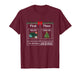 First Educate Then Celebrate Christmas Winter Break Teacher T-Shirt