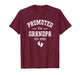 Promoted to Grandpa 2026 First Time Grandfather Men T-Shirt