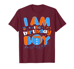 I Am The Birthday Boy Matching Family Blippy Funny T-Shirt