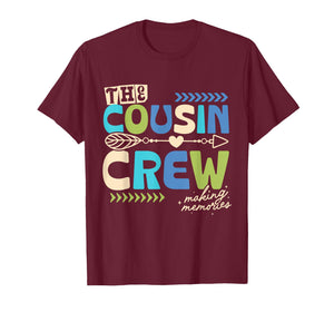 Cousin Crew 2026 Making Memories Family Vacation Camp Kids T-Shirt