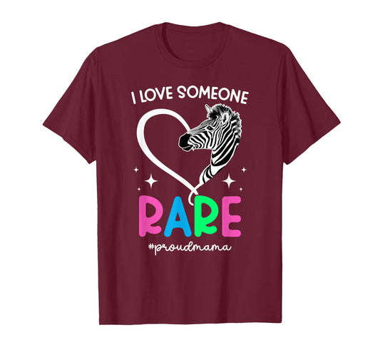 Proud Mama Rare Disease Mom of A Rare Disease Warrior Mother T-Shirt