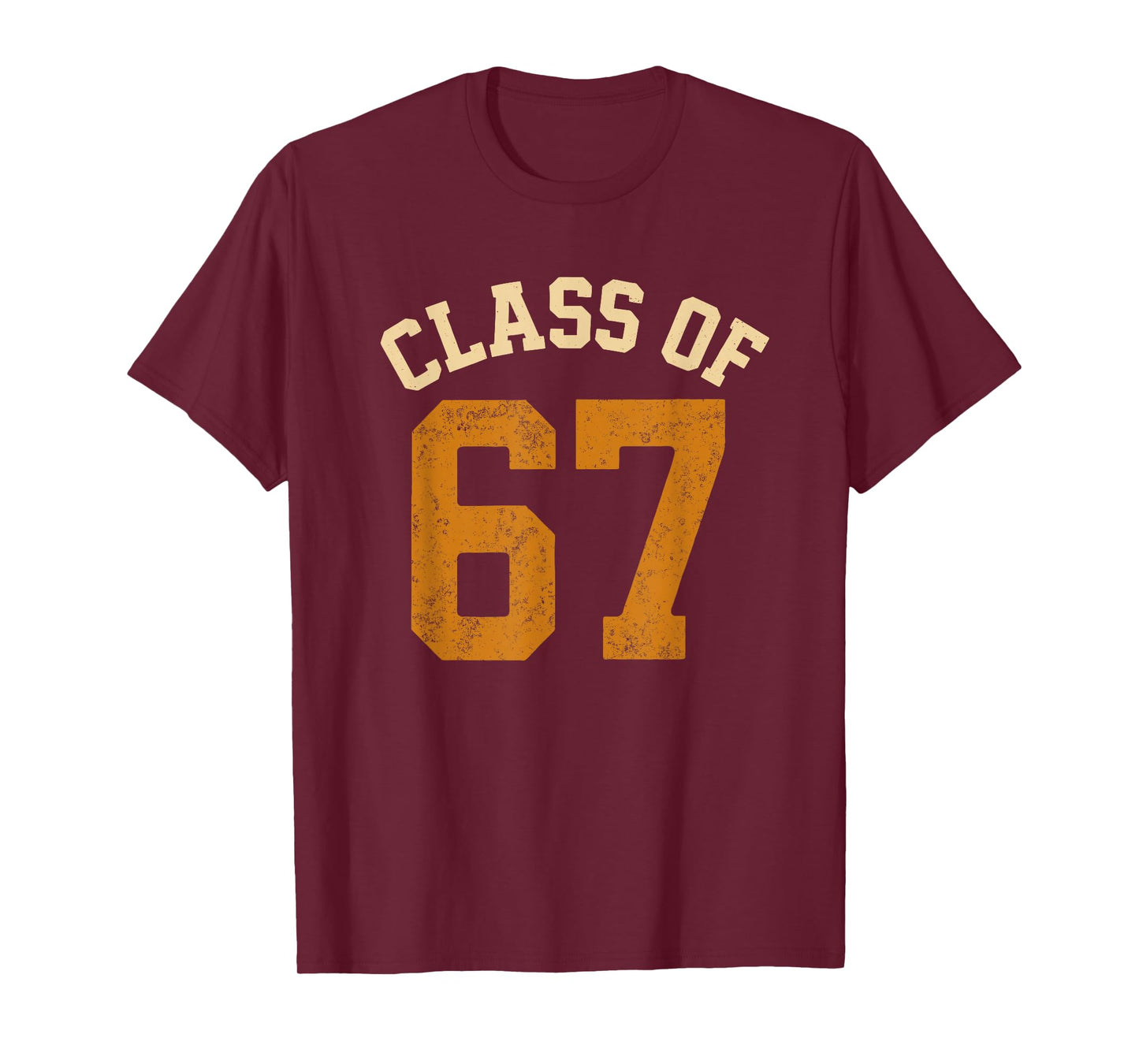 Retro 67 Meme Class of 67 Funny Gen Alpha Graduation Joke T-Shirt