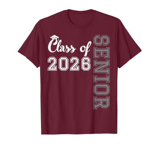 Class of 2026 Senior 2026 Graduation Decoration Men Senior T-Shirt
