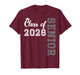 Class of 2026 Senior 2026 Graduation Decoration Men Senior T-Shirt