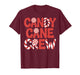 Candy Cane Crew Red White Lovers Group T-Shirt