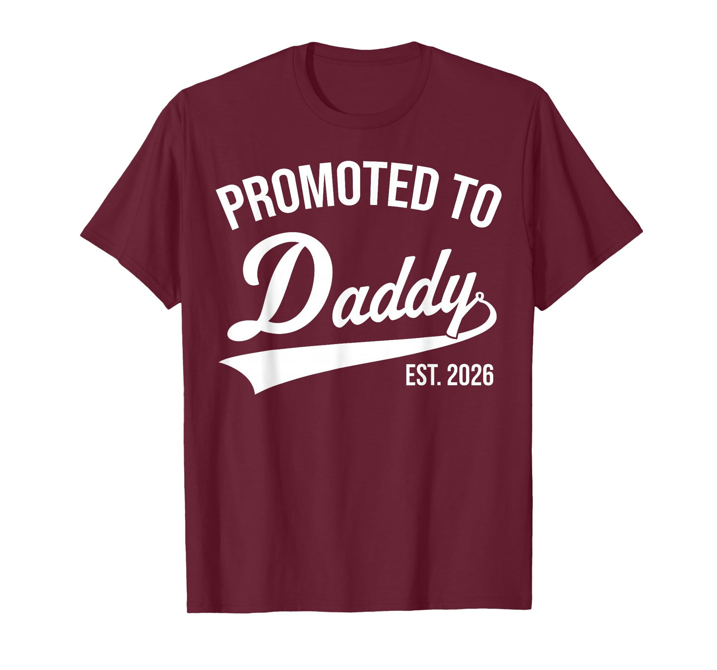 Funny 1st Time Dad EST 2026 New Dad New First Fathers Day T-Shirt