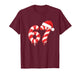 Melting Candy Cane 67 Christmas Design, Santa Hat Holiday T-Shirt