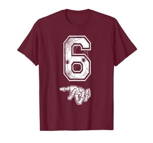 Number 6 Matching 67 Meme Couples Halloween Costume T-Shirt