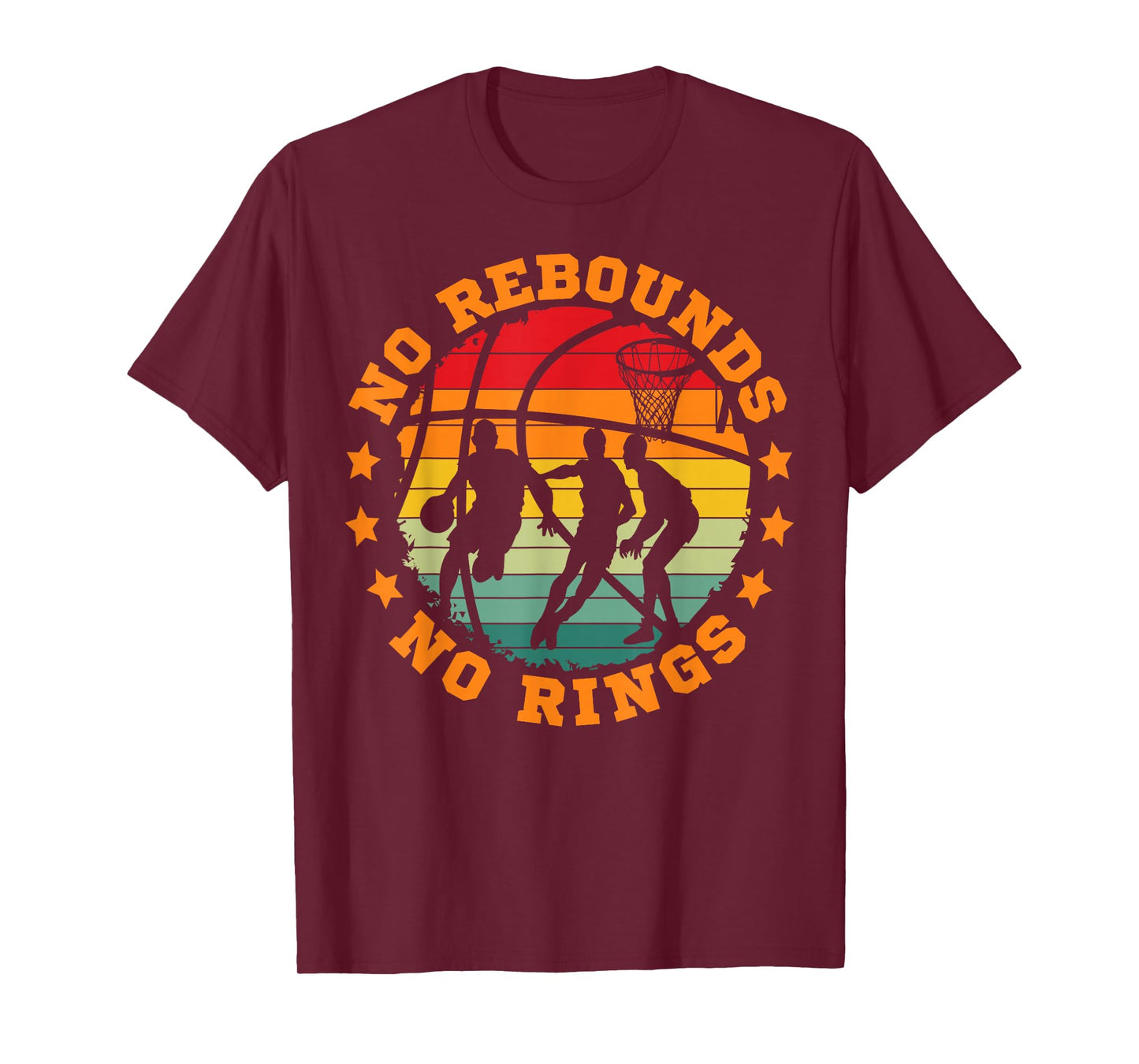 Retro Inspirational Basketball Game Day Shirt for Youth Boys T-Shirt