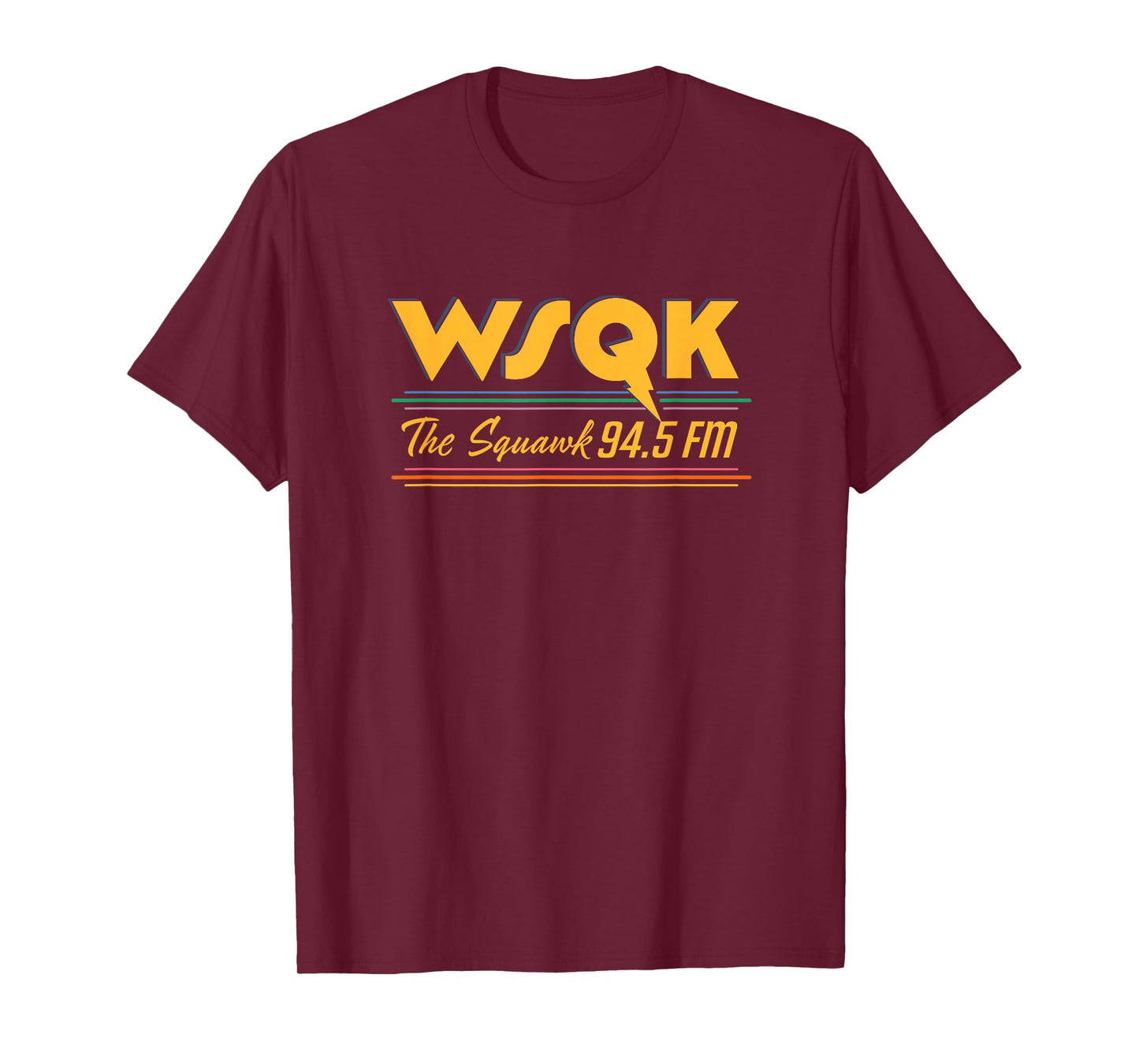 Stranger Things WSQK The Squawk 94.5 FM Radio Classic T-Shirt