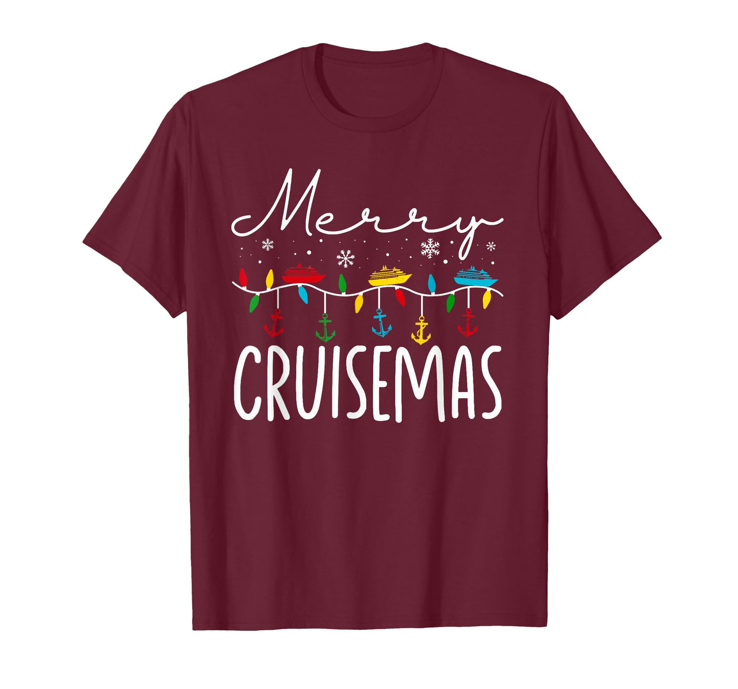 Christmas Merry Cruise-mas Xmas Family Cruisin Funny Cruise T-Shirt